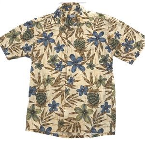 Vintage Half Moon Bay Hawaiian Shirt Size Small